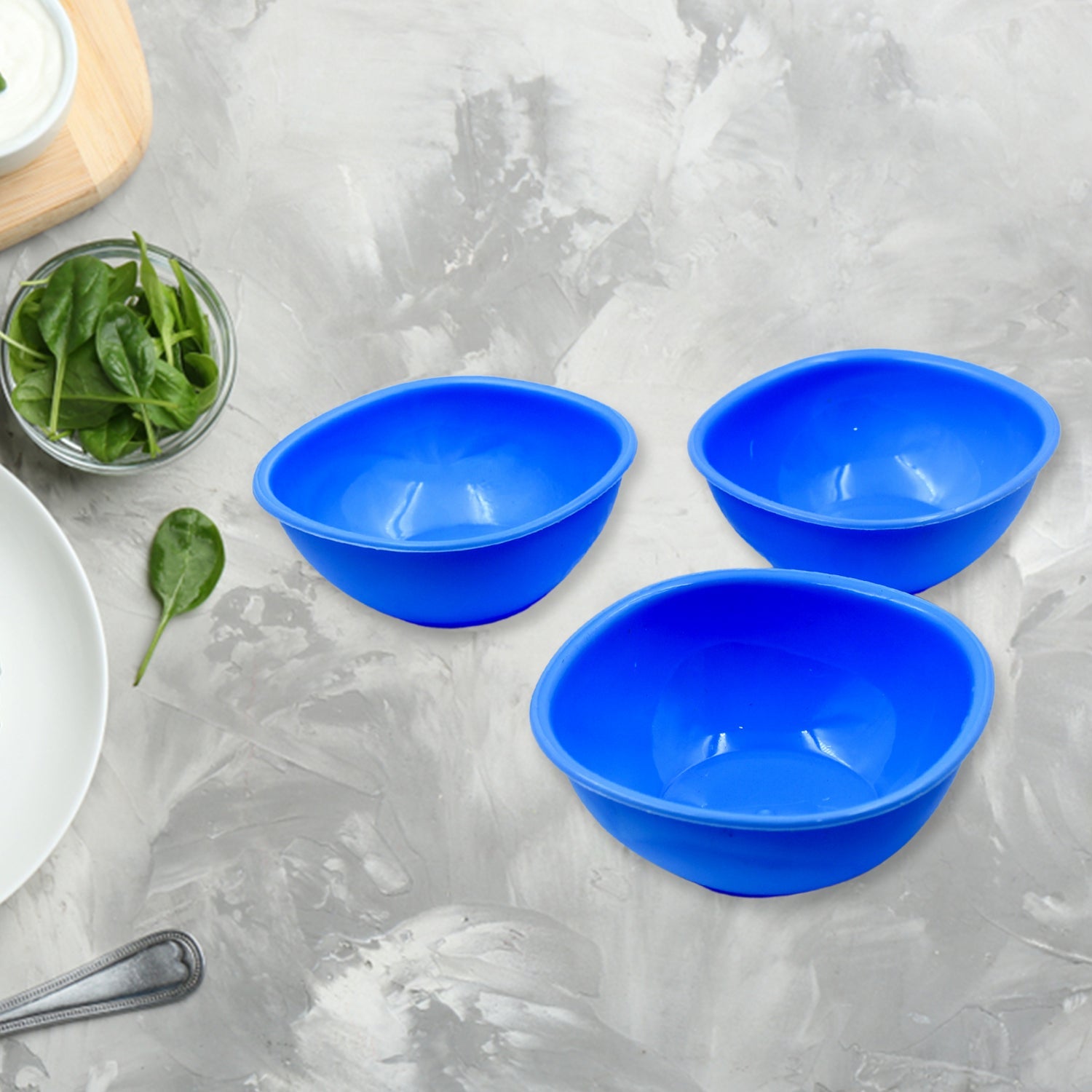 5722 BPA Free Plastic Bowl Set for Cereal, Salad, Rice, Soup, Pasta, Snack Bowl, Microwave Safe, Dishwasher Safe (3 Pcs Set) 5722 BPA Free Plastic Bowl Set for Cereal, Salad, Rice, Soup, Pasta, Snack Bowl, Microwave Safe, Dishwasher Safe (3 Pcs Set)